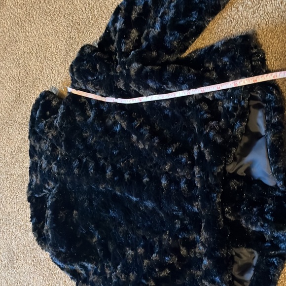 Black Faux Fur Coat - Picture 10 of 16